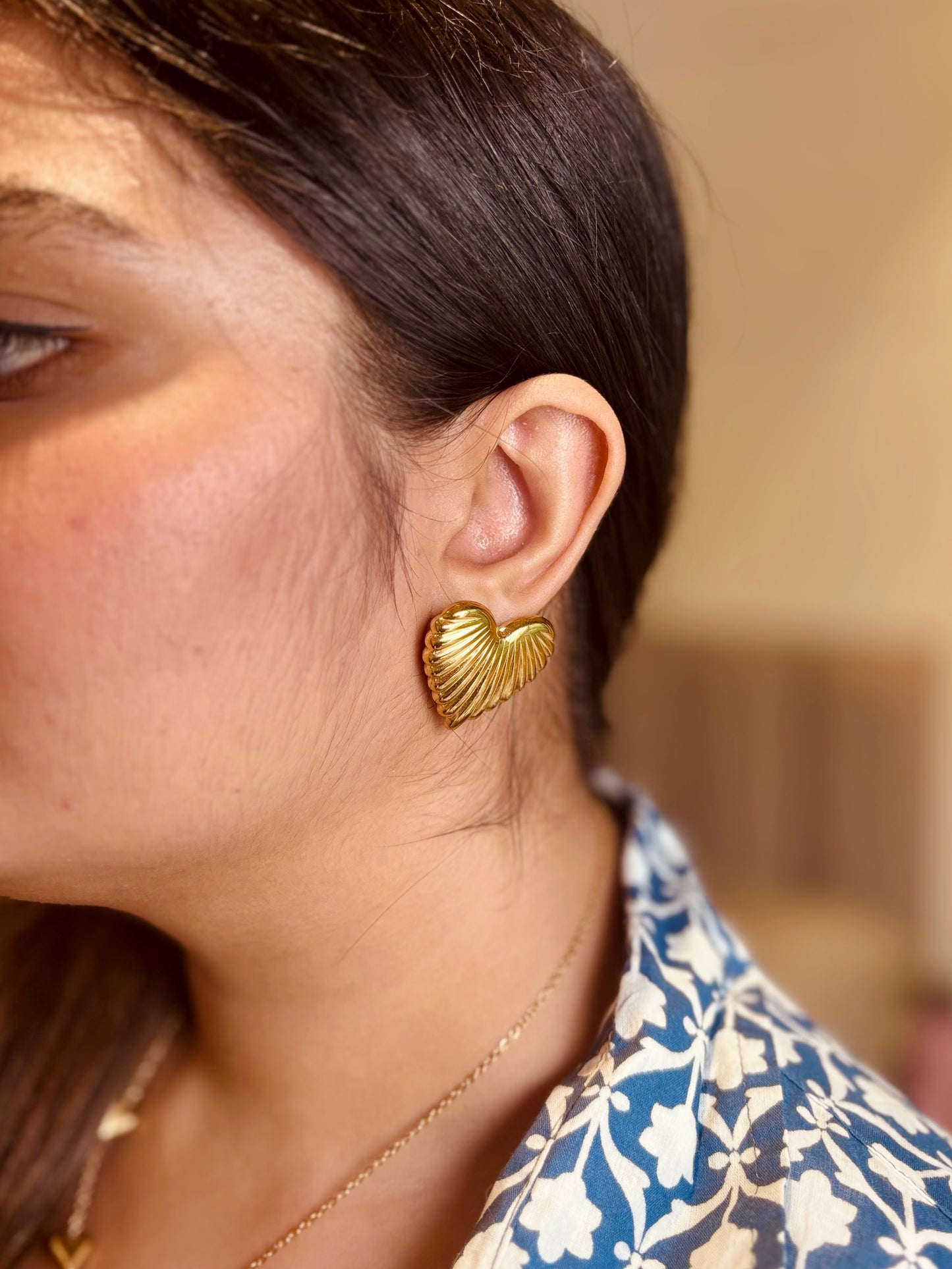 Heart Studs