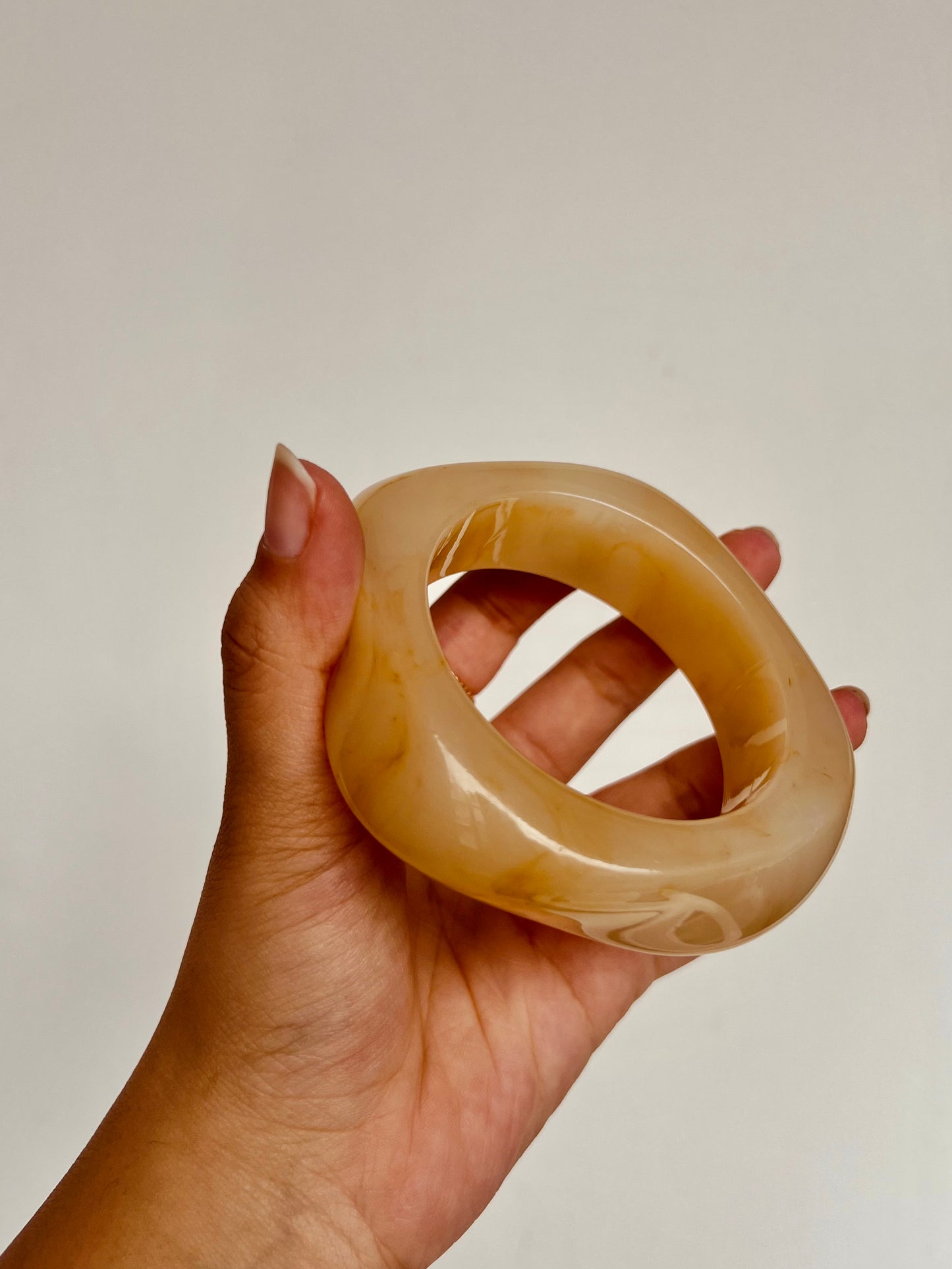 Wavy Resin Bangle