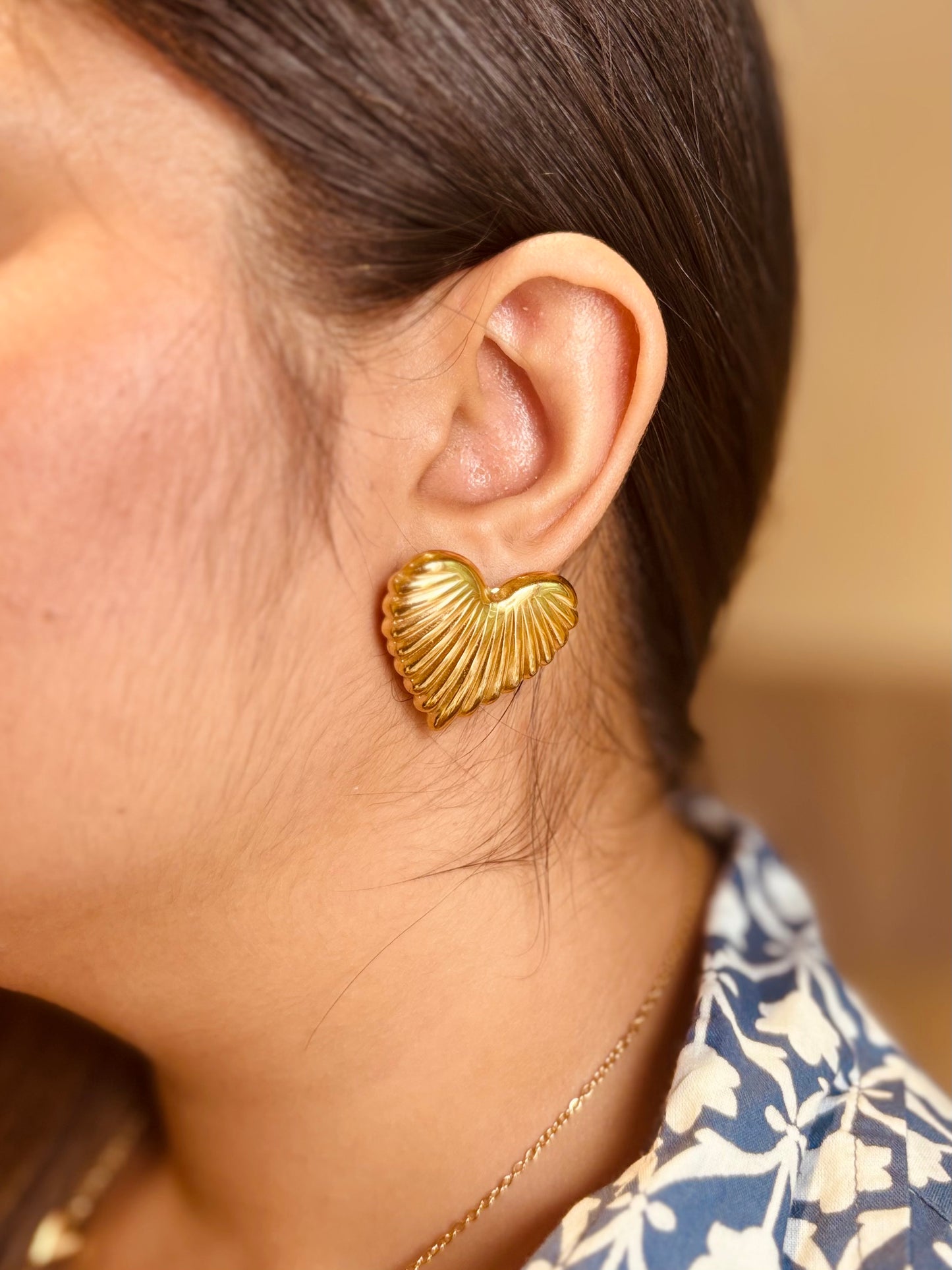 Heart Studs