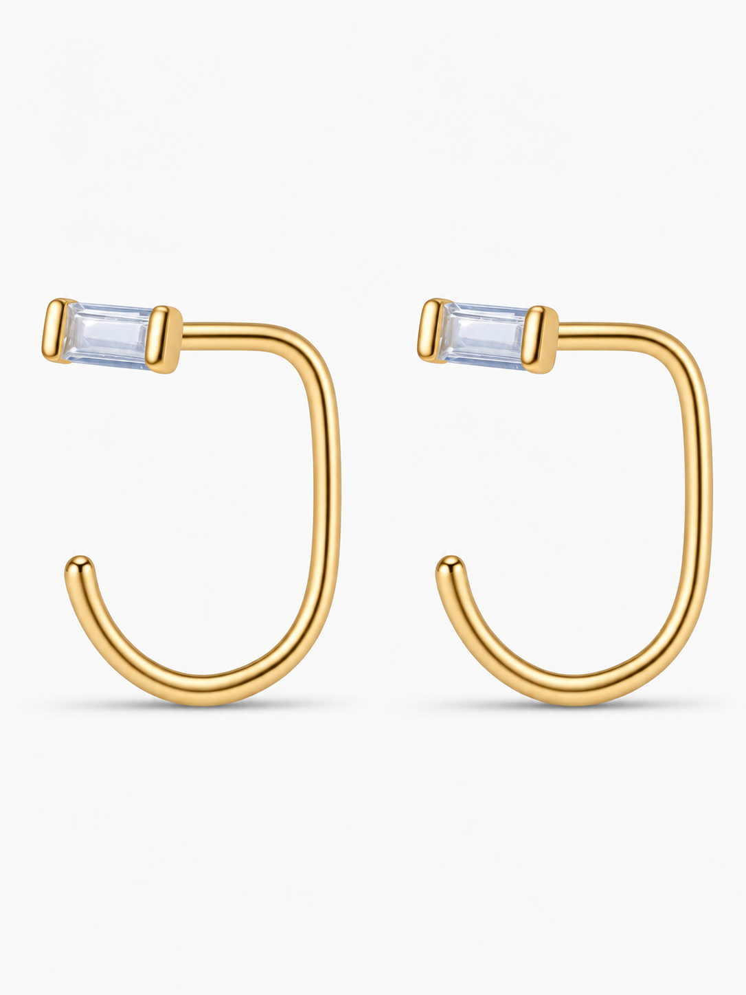 Classic Hoops for Kids — 925 Sterling Silver, Poke-Free