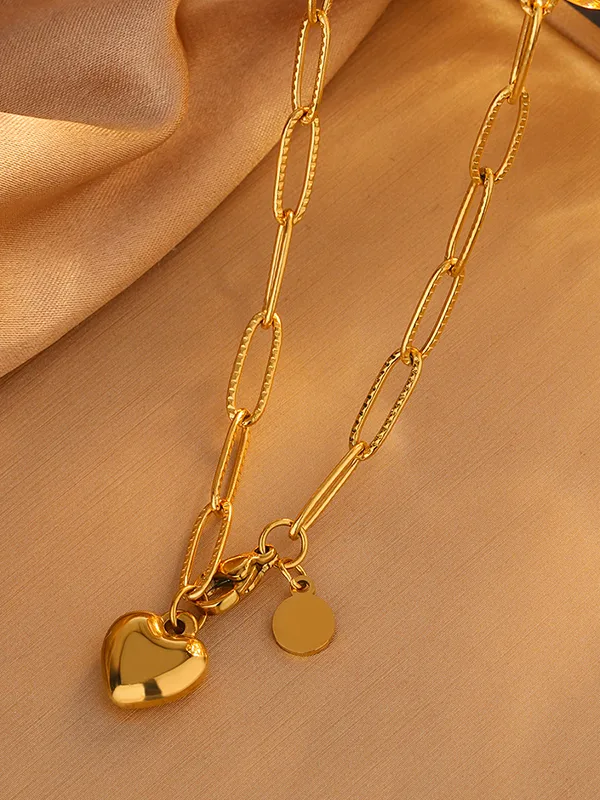 Chunky Heart Necklace