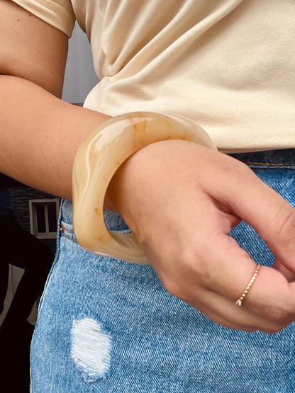 Wavy Resin Bangle
