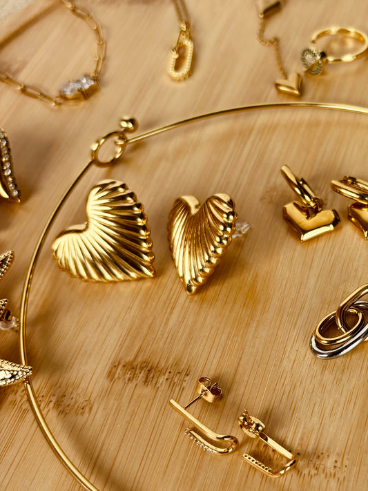 Heart Studs