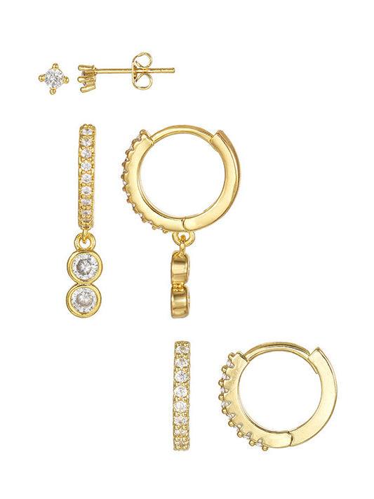 Bezel Piercing Set (in pair)
