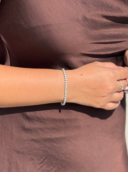 Moissanite Tennis Bracelet