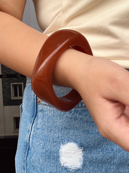 Glossy Resin Bangle