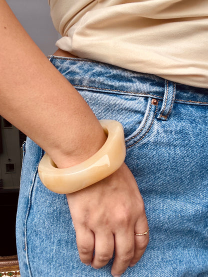 Wavy Resin Bangle