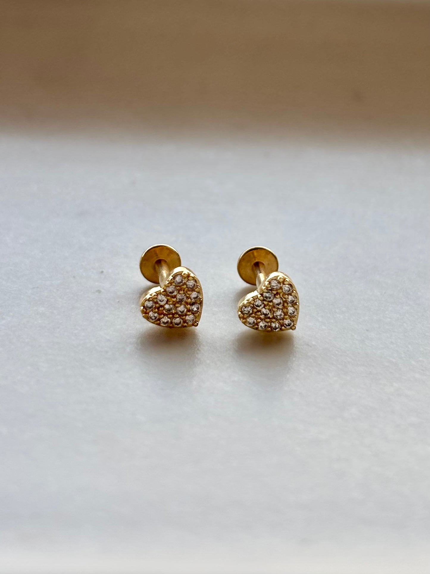 Heart Studs