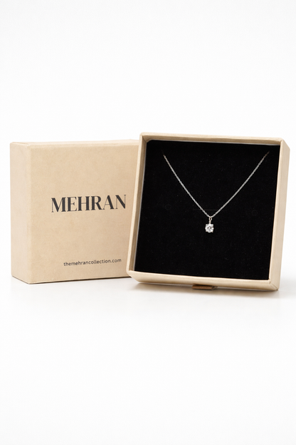 Solitaire Moissanite Necklace