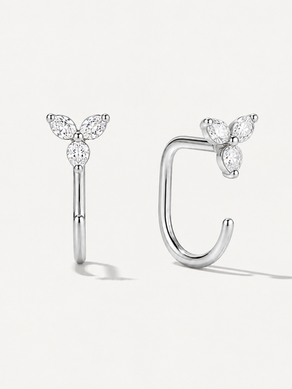 925 sterling silver sleek comfy hoop earrings — poke-free hypoallergenic hoops, anti-tarnish and waterproof. Sleep-safe for kids and gentle for sensitive ears.