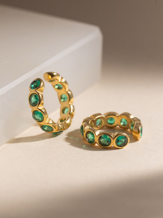 Green Stone Cuff