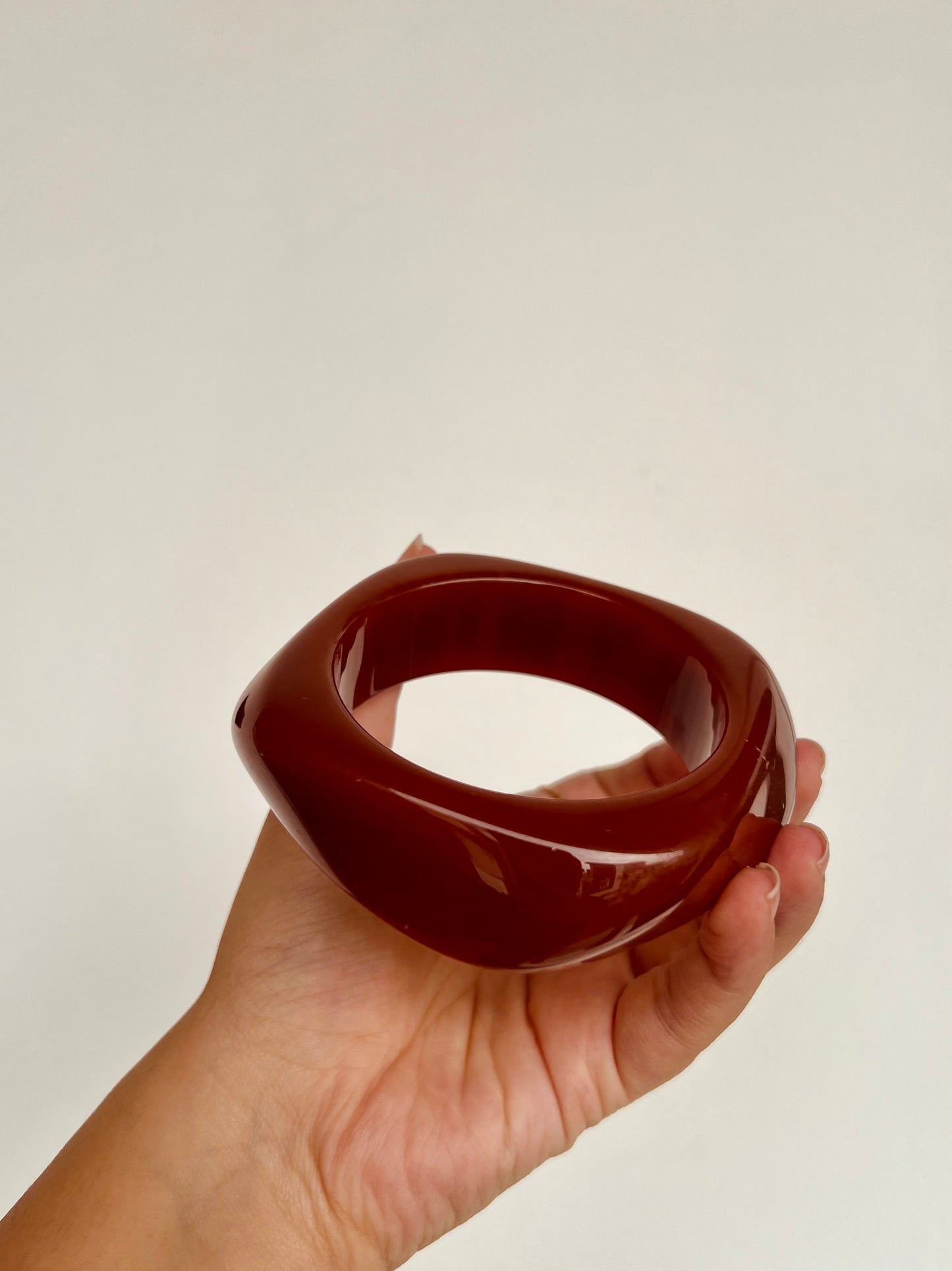Glossy Resin Bangle