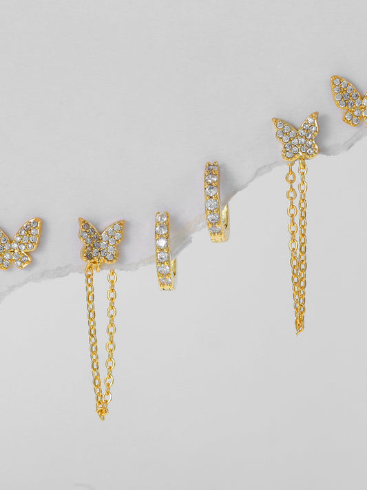 Butterfly Piercing Set (in pair)