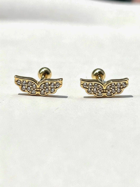 Wing Ballback Earrings
