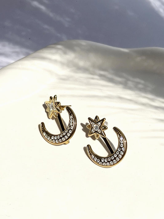 Star-Moon Earrings
