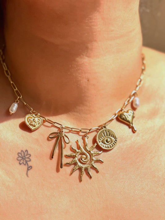 Chunky Sun Necklace