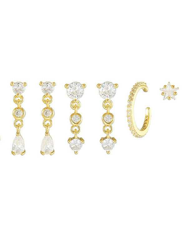 Pear Piercing Set (in pair)