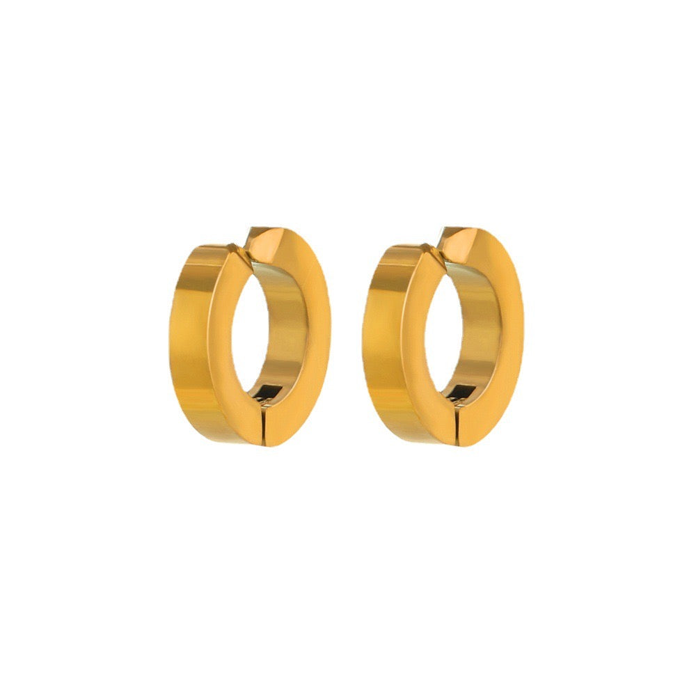 Styled view of kids clip-on earrings — no-piercing hypoallergenic earrings, gentle and safe for sensitive skin, perfect for dress-up and parties.