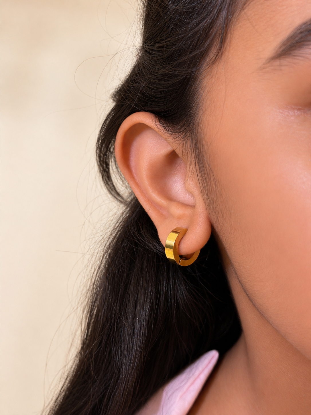 Kids clip-on earrings — no-piercing hypoallergenic earrings, gentle clip mechanism safe for sensitive skin. Sold as a pair for kids without piercings.