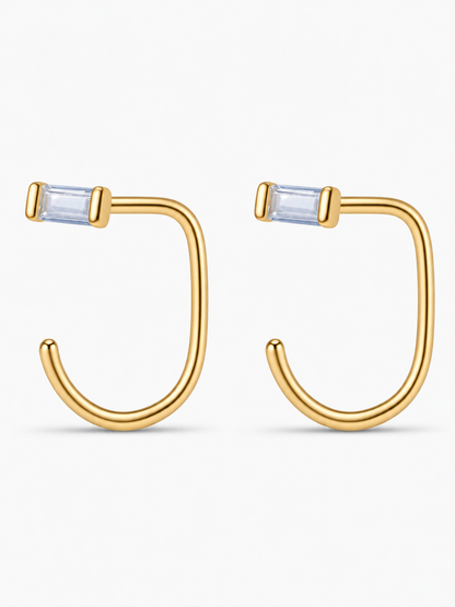 Classic Hoops for Kids — 925 Sterling Silver, Poke-Free
