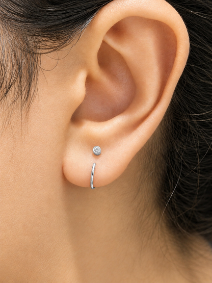 Bezel Comfy Hoops-2
