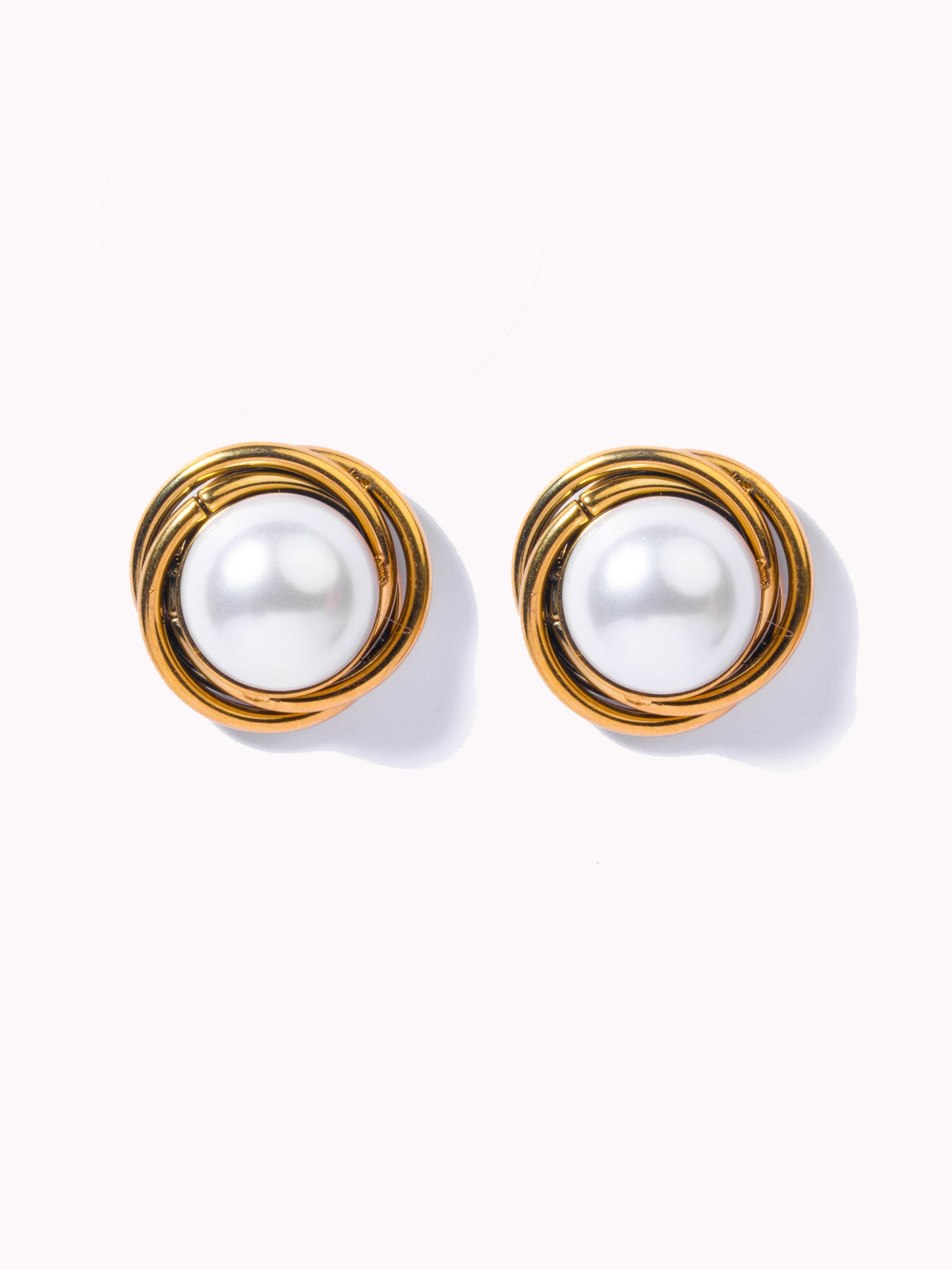 Big Pearl Earrings
