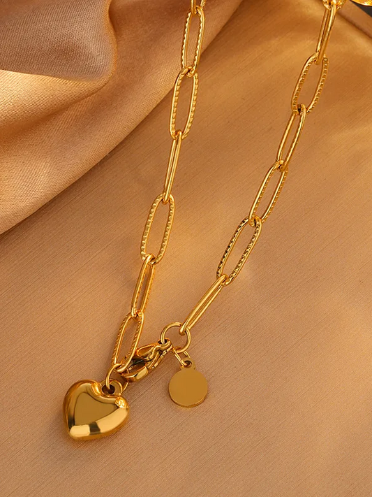 Chunky Heart Necklace