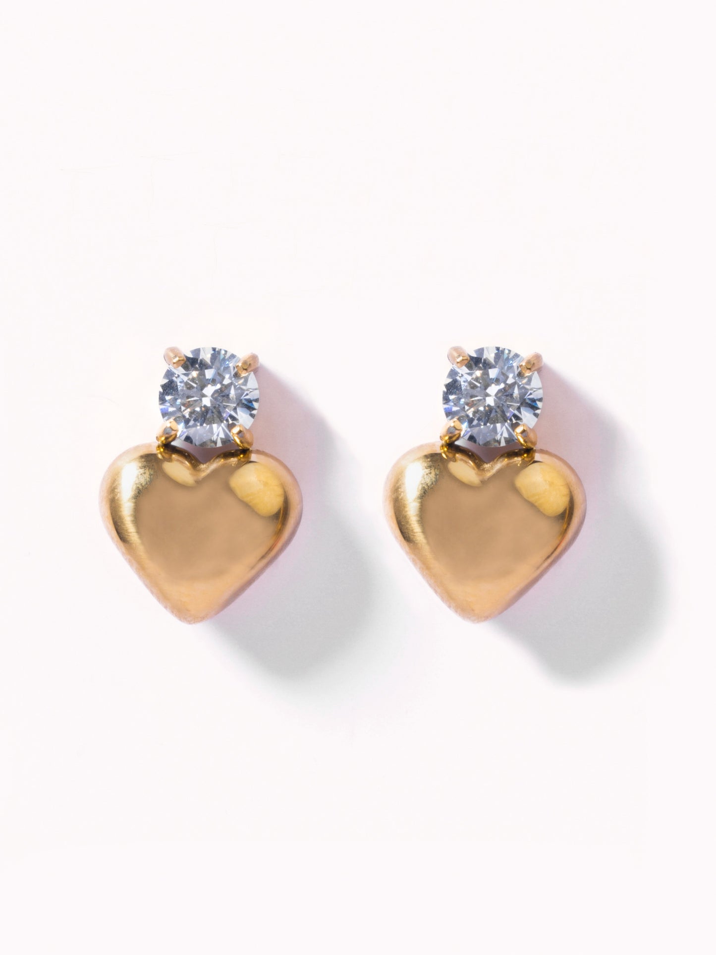 Heart Stone Earrings