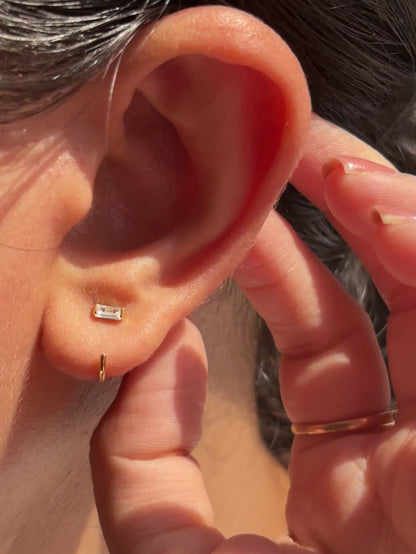 Classic Hoops for Kids — 925 Sterling Silver, Poke-Free